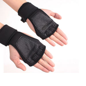 Luvas de levantar peso fitness para homens e mulheres, luva meio dedo respirável para ginástica, ciclismo, yoga, musculação, treinamento, antiderrapante - Product Image 2