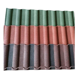 Tejas metálicas recubiertas de color piedra galvanizada suministradas directamente por la fábrica china con cincuenta años de garantía - Product Image 5
