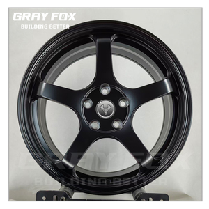 Grayfox ล้ออัลลอยปลอมแปลง18 19 20 21นิ้ว5X114.3ขอบจานลึกโครเมี่ยมสำหรับฮอนด้าอินฟินิตี้ Q50 <span class=keywords><strong>Te37</strong></span>ขอบ V1 <span class=keywords><strong>Nismo</strong></span> แบบกำหนดเอง - Product Image 4