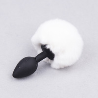 Coloré Pompon-Ball Adulte Expander Stimulation Doux Silicone Lapin Queue Anal Butt Plugs pour Sexe Adultes Jeu Ass Jouets