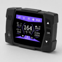OkyRie HC-K007 Interruptor de Calefacción de Aire Diésel con Controlador LCD Morado 12V/24V Universal para Camión, RV, Cámper, Barco 2KW 5KW 8KW