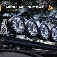 Barre de phares LED modulaire laser 38/42/48/50/52 pouces, projecteur de toit pour Jeep Patrol Hilux Ranger Land Cruiser 4x4 Overland