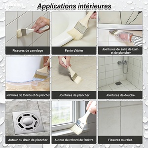 Revestimiento Impermeable Transparente 100% <span class=keywords><strong>de</strong></span> Fábrica para Paredes Exteriores y Alféizares <span class=keywords><strong>de</strong></span> Ventanas, Agente Impermeabilizante Invisible - Product Image 4