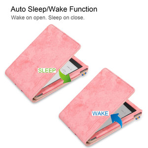 Étui en cuir pliable pour <span class=keywords><strong>Kobo</strong></span> <span class=keywords><strong>Clara</strong></span> couleur Bw 2E Nia <span class=keywords><strong>Hd</strong></span> 6 pouces E Reader Ebook Ereader Kids Tablet Cover Pbk162 Laudtec - Product Image 5