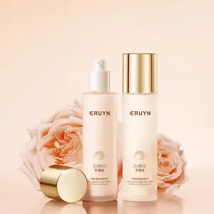 OEM ERUYN wholesale konjac peptide cyanine pure whitening beauty products smoothing face skin care set
