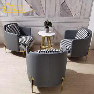 Living Room Comfy Armchairs for <strong>Small</strong> Spaces at House and Home <strong>Occasional</strong> <strong>Chairs</strong> Leather Bedroom Lounge Sofa <strong>Chair</strong> - Product Image 6