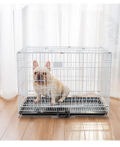 Commercio all'ingrosso Grandi Gabbie Per Cani, Ospedale Pieghevole In Metallo Pet Cane Cassa - Product Image 5