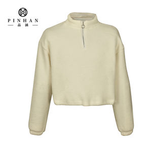 Automne et hiver nouvelle laine d'agneau coton veste femmes veste décontractée tendance américaine col montant <span class=keywords><strong>pull</strong></span> femmes coton veste - Product Image 1