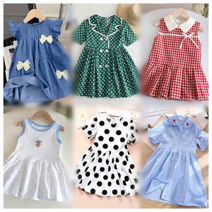เสื้อผ้าเด็กแฟชั่นขายส่งแบบคละแบบ ชุดเด็ก Ropa De Bebe จัดส่งแบบสุ่ม เสื้อผ้าเด็กฤดูร้อนลำลองผ้าฝ้าย - Product Image 5