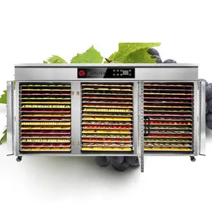 電気熱風乾燥機野菜商業食品脱水機48トレイフルーツ乾燥機