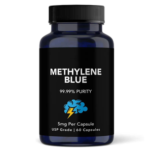Suplemento Antioxidante de Alta Pureza en <span class=keywords><strong>C</strong></span>ápsulas de Azul de Metileno, Absorción Mejorada, Éster de <span class=keywords><strong>Vitamina</strong></span> <span class=keywords><strong>C</strong></span>, Suplemento Cerebral para Adultos - Product Image 1