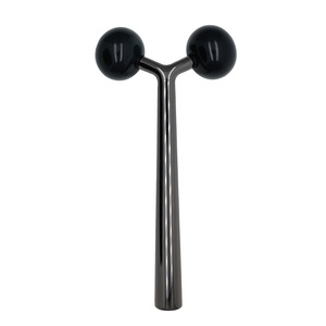 Rose Quartz Con Lăn Trên Khuôn Mặt Y Hình Dạng Hoàn Hảo Đường Viền Con Lăn Trên Khuôn Mặt - Product Image 5