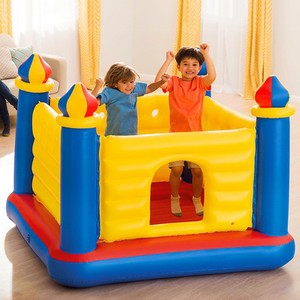 <span class=keywords><strong>Castillo</strong></span> Inflable Pequeño Multicolor para Niños, <span class=keywords><strong>Castillo</strong></span> Inflable, Aufblasbare Burg, Casa <span class=keywords><strong>de</strong></span> Brinco Comercial para Alquiler - Product Image 2
