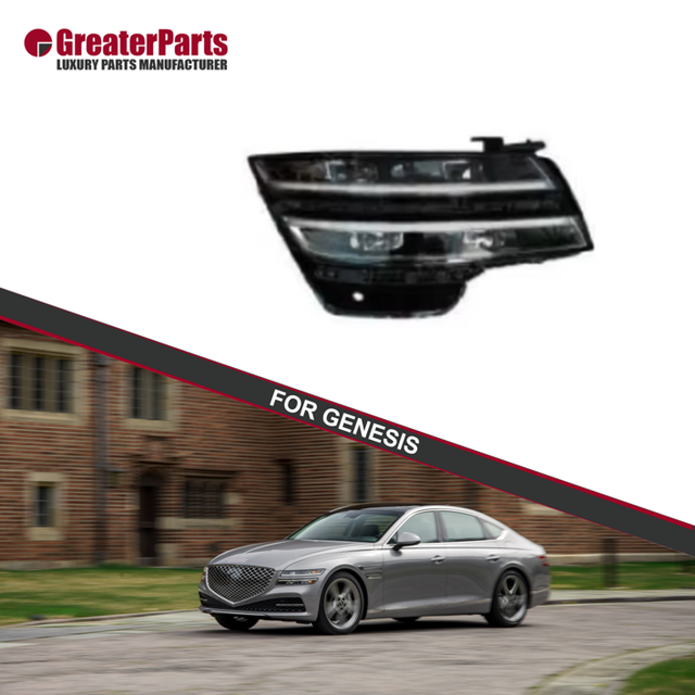 92102-T1000 Head Lamp for 2021 Genesis G80 New 12V Voltage Greaterparts Brand OE 92410-T6000 70W 4000 Lm 3000K Universal Fitment