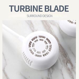 Best Selling 2026 New Arrival Portable Wearable for Outdoor <b>Mini</b> <b>Usb</b> Cooling Neck <b>Fan</b> Rechargeable - Product Image 3