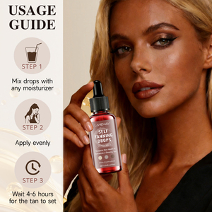 Huile de <span class=keywords><strong>bronzage</strong></span> naturelle SPF pour l'extérieur, sérum auto-bronzant à marque privée, soin sain pour la peau bronzée, huile de <span class=keywords><strong>bronzage</strong></span> hawaïenne en gros - Product Image 3