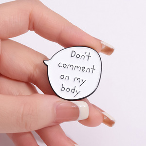 Broches de Esmalte con Frases Divertidas y Positivas Personalizadas, Insignias de Solapa con la Frase 'It's Ok Not Be Ok', Joyería Divertida, Regalo para Amigos, Tema con Logotipo UV - Product Image 5