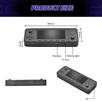 Consola de Juegos X9 Pro 4K 64GB Quad Core con 30000 Juegos, Consola de TV Inalámbrica de 2.4GHz con Emuelec 4.3