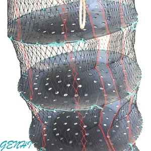 Cage d'élevage de coquillages en HDPE résistante aux UV - Filet d'aquaculture marine durable avec installation facile - Product Image 2