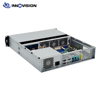 Boîtier de serveur de stockage Ultra rack 2U 8Bay L520mm support atx powersupply carte MATX châssis de serveur NAS