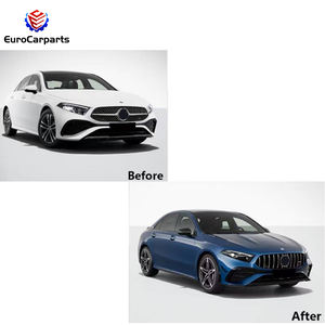 <span class=keywords><strong>2023</strong></span> + <span class=keywords><strong>AMG</strong></span> 35 pièce de rechange de voiture automatique a classe W177 <span class=keywords><strong>GT</strong></span> 1:1 calandre de capot extérieur pare-chocs calandre mise à niveau pièces de carrosserie - Product Image 4