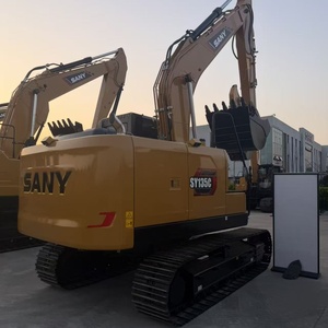 รถขุดไฮดรอลิกตีนตะขาบ Sany SY135C อุปกรณ์ก่อสร้าง - Product Image 2