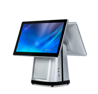 Terminal de point de vente tactile capacitif tout-en-un au prix d'usine |   Windows/Android |   Écran simple/double en option |