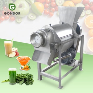 Industrial Cenoura Imprensa Parafuso Modelo Zp1500 Tipo Extrator De Suco De Abacaxi Aloe Vera Máquina De Suco Frio - Product Image 1