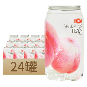 Bebida Coreana OKF con Sabor a Limón, Burbujas con Sabor a Fruta, Sandía, Fresa, Uva, Varios Sabores, Bebida Carbonatada de 350 ml - Product Image 3