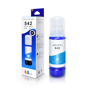 Encre de recharge en vrac compatible Premium 542 T542 à base d'eau pour imprimante <span class=keywords><strong>Epson</strong></span> <span class=keywords><strong>EcoTank</strong></span> Pro <span class=keywords><strong>ET</strong></span>-<span class=keywords><strong>5850</strong></span> ET16600 ET16650 - Product Image 2