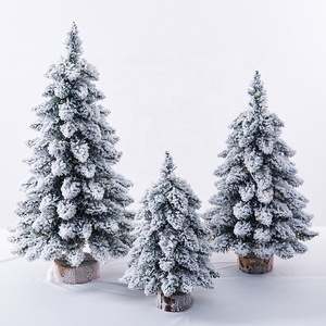 60cm Mini Drooping Small Snowy Luminous <b>Christmas</b> <b>Tree</b> <b>Desktop</b> Ornaments <b>Christmas</b> Crafts - Product Image 3