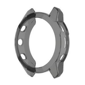 Coque de protection transparente en TPU pour <span class=keywords><strong>Garmin</strong></span> <span class=keywords><strong>Fenix</strong></span> 7 7S <span class=keywords><strong>7X</strong></span> saphir solaire <span class=keywords><strong>montre</strong></span> intelligente cadre de pare-chocs en silicone coque transparente - Product Image 2