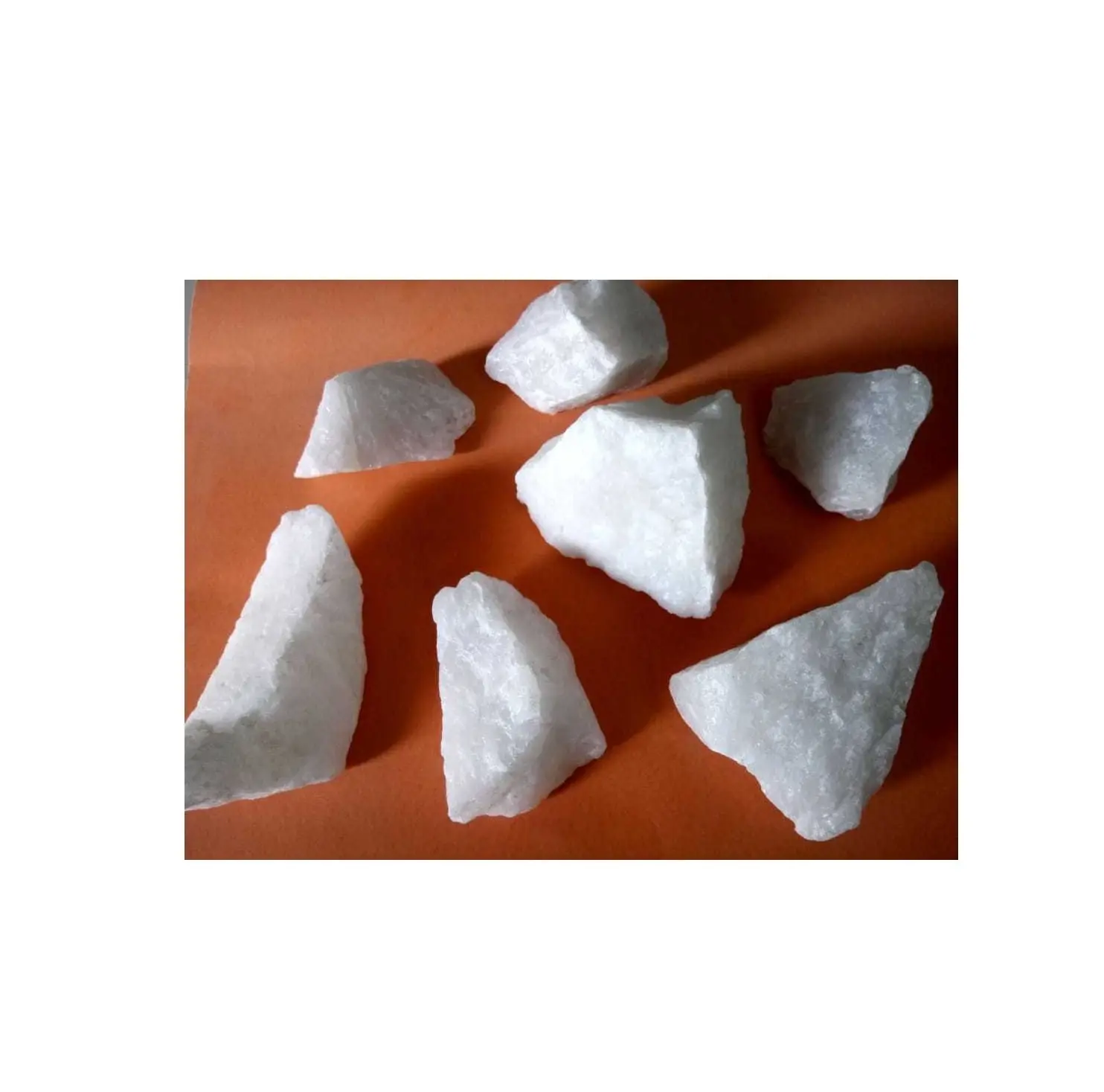 Grumi di quarzo di buona qualità M grado Sio2-99.4 % uso nella produzione di Ferro silicio dal fornitore indiano