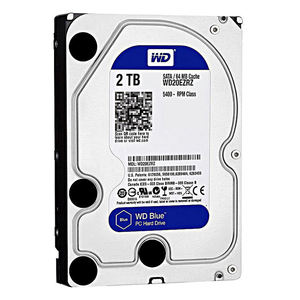 Disque dur mécanique WD avec 2 To pour PC et Mac, plateforme matérielle WD Blue 2 To HDD - Product Image 3