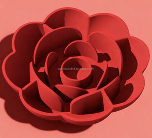 VaryWell kustom tren anjing kucing pengumpan lambat bunga mawar pengayaan anjing <span class=keywords><strong>2026</strong></span> hewan peliharaan produk Valentine mangkuk anjing Hari Valentine - Product Image 6