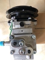 Kompresor AC 24V A/C untuk PC200-6 KOMATSU WA380-3 D155-3 suku cadang mesin konstruksi D275-2