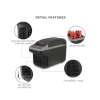 Vente chaude Glacière Mini Réfrigérateur Voiture 12V Chargeur Réfrigérateur Pas Cher mais Qualité Maquillage Réfrigérateur