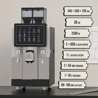 Machine à café automatique S900 Pro, contrôle précis de la température du lait, micro-mousse veloutée pour l'art du latte