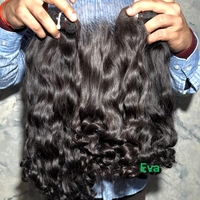 Lots de Cheveux Bouclés Bruts Birmans en Gros, Cheveux Humains Vierges Non Traités avec Cuticules Alignées, Tissages de Cheveux Volumineux, Extensions Capillaires Rebondissantes
