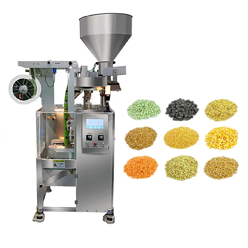 Temel tahıllar tohum ve fındık tahıl paketleme makinesi 5kg bakliyat dolum paketleme makinesi paketleme makinesi baklagiller tohum tahıl için