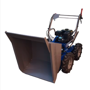 Nuovo Mini Dumper Multifunzionale con Guida a Destra, Carriola Idraulica da Giardino, <span class=keywords><strong>Motore</strong></span> a Benzina <span class=keywords><strong>per</strong></span> Agricoltura, Capacità 500kg, Uso Domestico - Product Image 3