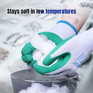 XINGYU 10 Gauge 2 Gewinde Latex beschichtete Arbeits handschuhe Crinkle Design Latex Handarbeit shand schuh Sicherheit Garten Latex handschuhe - Product Image 3