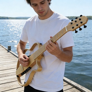 Mástil de Guitarra Eléctrica al por Mayor, Madera Maciza para Construcción, Reparación <span class=keywords><strong>y</strong></span> Mejora de <span class=keywords><strong>Guitarras</strong></span> Personalizadas - Product Image 3