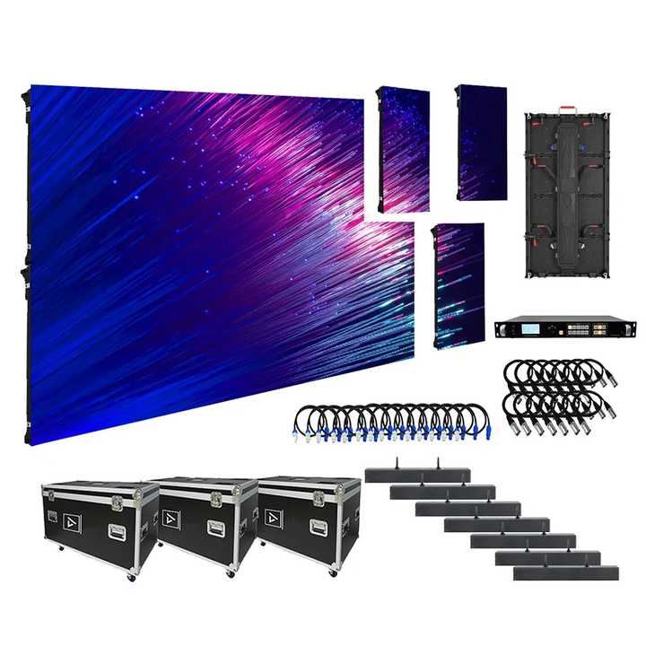 Full Color P3.91 Indoor/Outdoor LED Panel Matrix for Concert Events and Stage Wall Rental Display