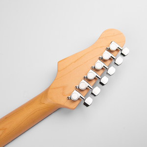 Gecko GE-101WH tốt nhất người bán Guitar Điện Trung Quố<span class=keywords><strong>c</strong></span> nhà máy OEM dây <span class=keywords><strong>c</strong></span>ụ bán buôn Trắng ST guitar điện - Product Image 5