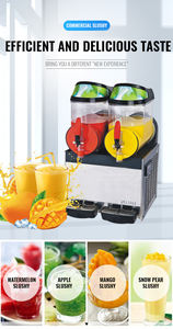 10 л * <span class=keywords><strong>3</strong></span>, коммерческая машина для производства фруктового сока, льда, холодного напитка, небольшая машина для производства сока для снега - Product Image 2