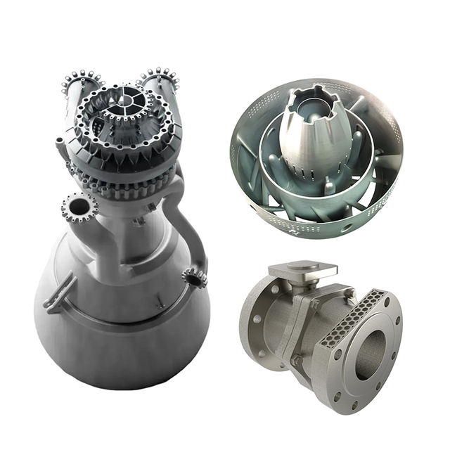 Custom Precision 3D DMLS SLM Printing Service Aluminum Stainless Steel Titanium Industrial 3D Printing Rapid Prototyping