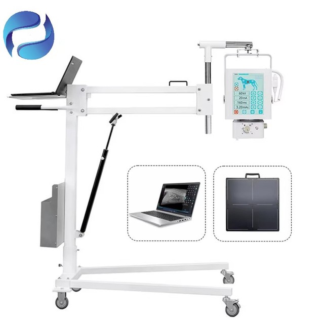 Portable Mobile Veterinary X-Ray Machine Equipment Digital Unit for Hospital Monitoring Manufactured in China