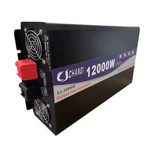 Convertisseur de courant DC 24V 48V vers AC <span class=keywords><strong>220V</strong></span> Onduleur à onde sinusoïdale pure Puissance nominale 6000W Puissance de pointe 12000W Onduleur de voiture - Product Image 4