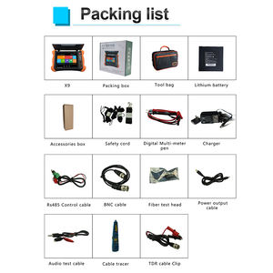 8Mp Tvi Cvi 5Mp Ahd Et Sdi Ex-Sdi Test X9 Cctv Testeur De Caméra Ip X9 8 Pouces Retina Écran Tactile 2048*1536 Résolution Testeur Ipc - Product Image 6